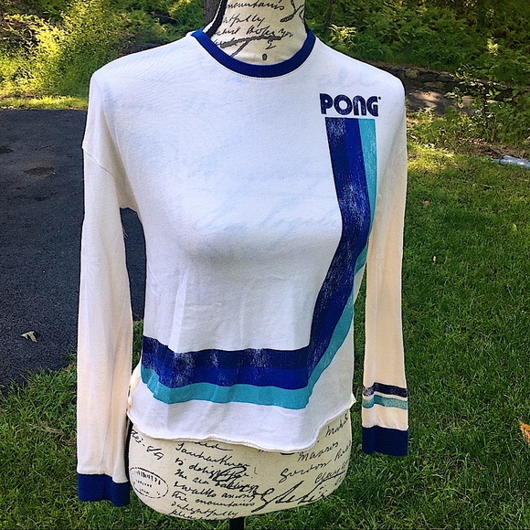 Junkfood Atari Pong Long Sleeve Tee - Picture 2 of 16